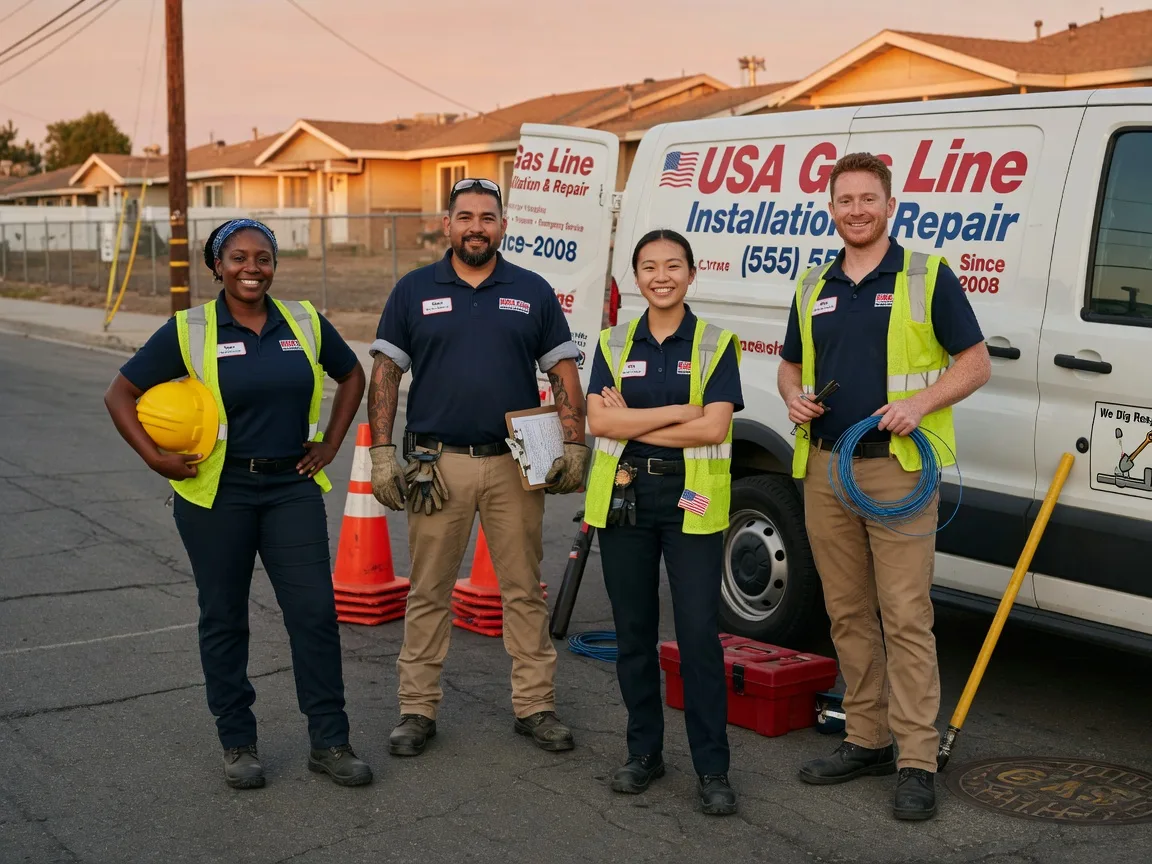 Gas Line Installation company in Wyandotte, MI