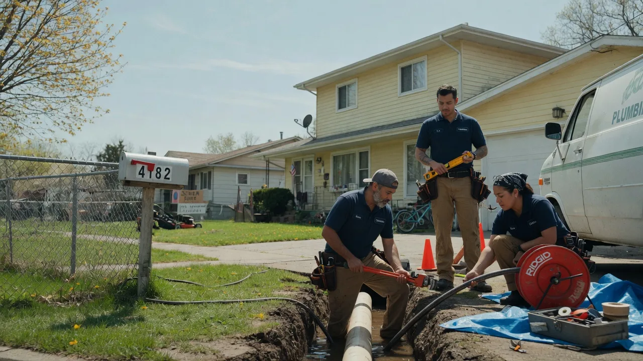 Gas Line Repair in Wyandotte, MI near me